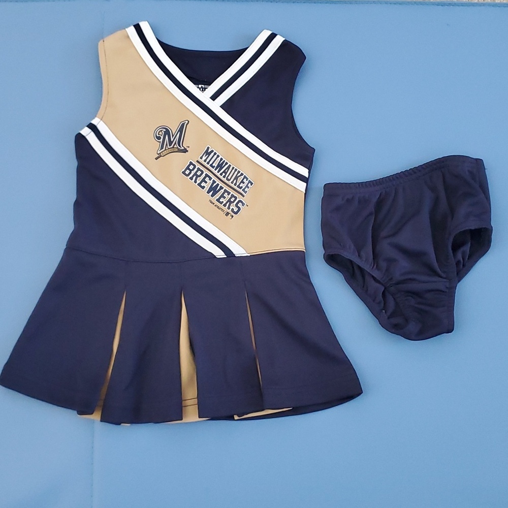 Milwaukee Brewers dress with bottoms, size 18 months